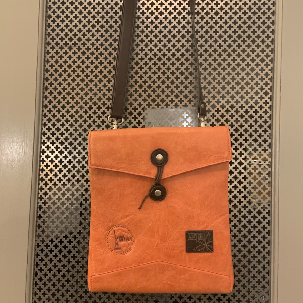 Adsa orange shoulder bag/purse